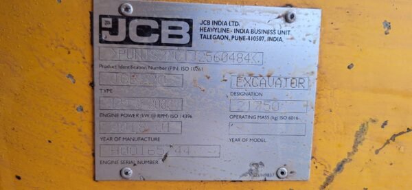 JS220 Excavator - Image 14